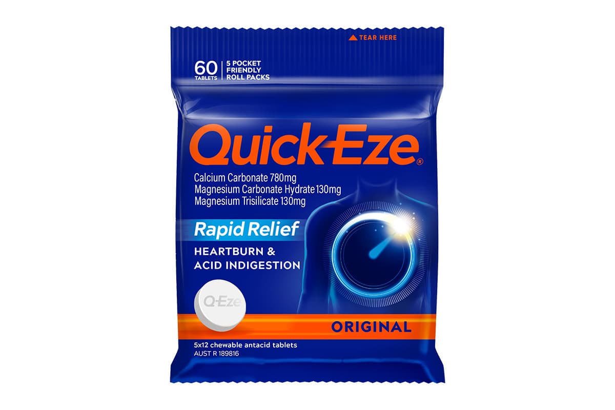 Antacid Tablets for Heartburn Relief | Quick-Eze® Original