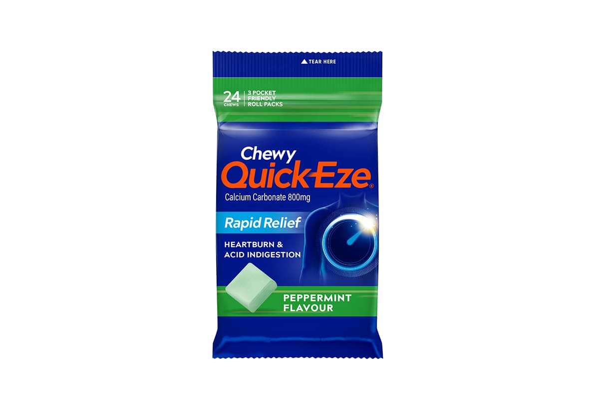 Heartburn & Indigestion Relief | Chewy Quick-Eze® Peppermint